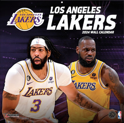 LA Lakers 2024 wall calendar