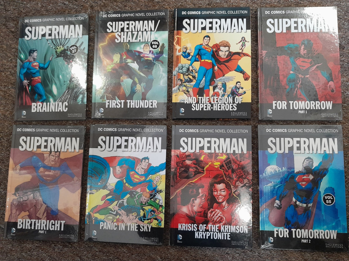 Superman DC Graphic Novels EAGLEMOSS Collections – Old Curiosity