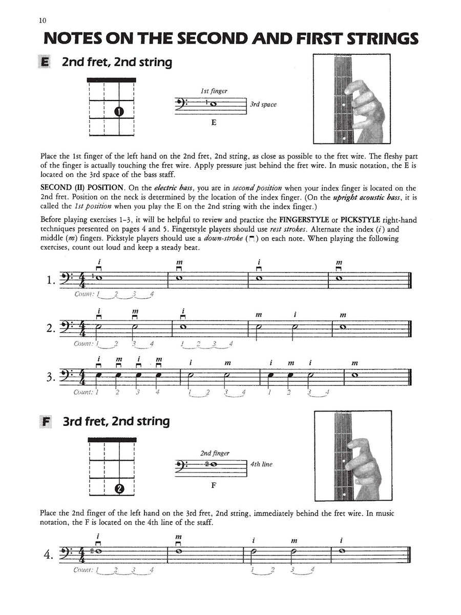Bass Today A Beginning Electric & Acoustic Bass Method Old Curiosity