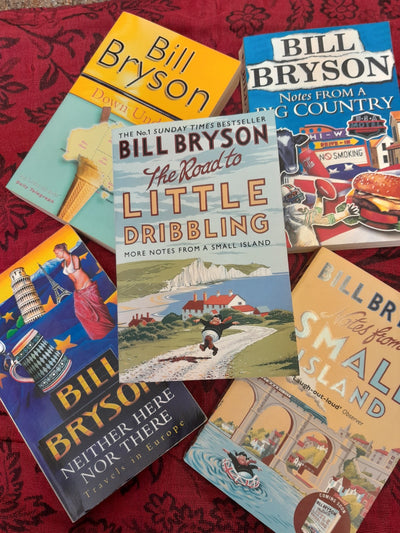 Bill Bryson  travel Book Pack
