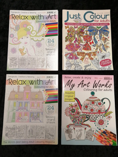 Colouring for Adults Book Pack - Old Curiosity Bookshop