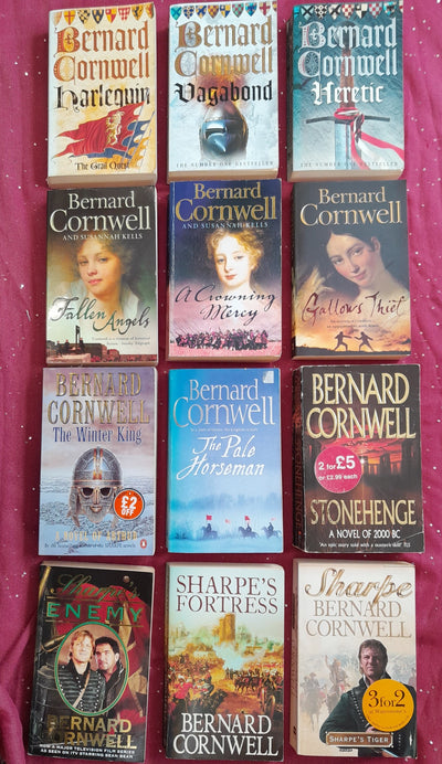 Bernard Cornwell Holiday reading book pack 