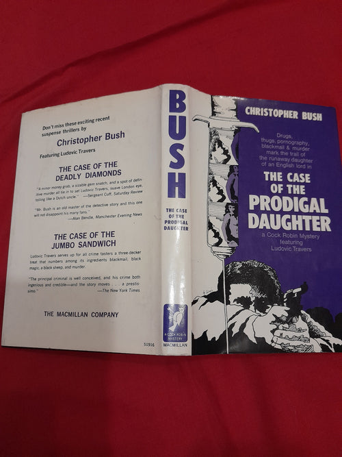 The Case of the Prodigal Daughter Author Signed Christopher Bush First SA Edition 1969
