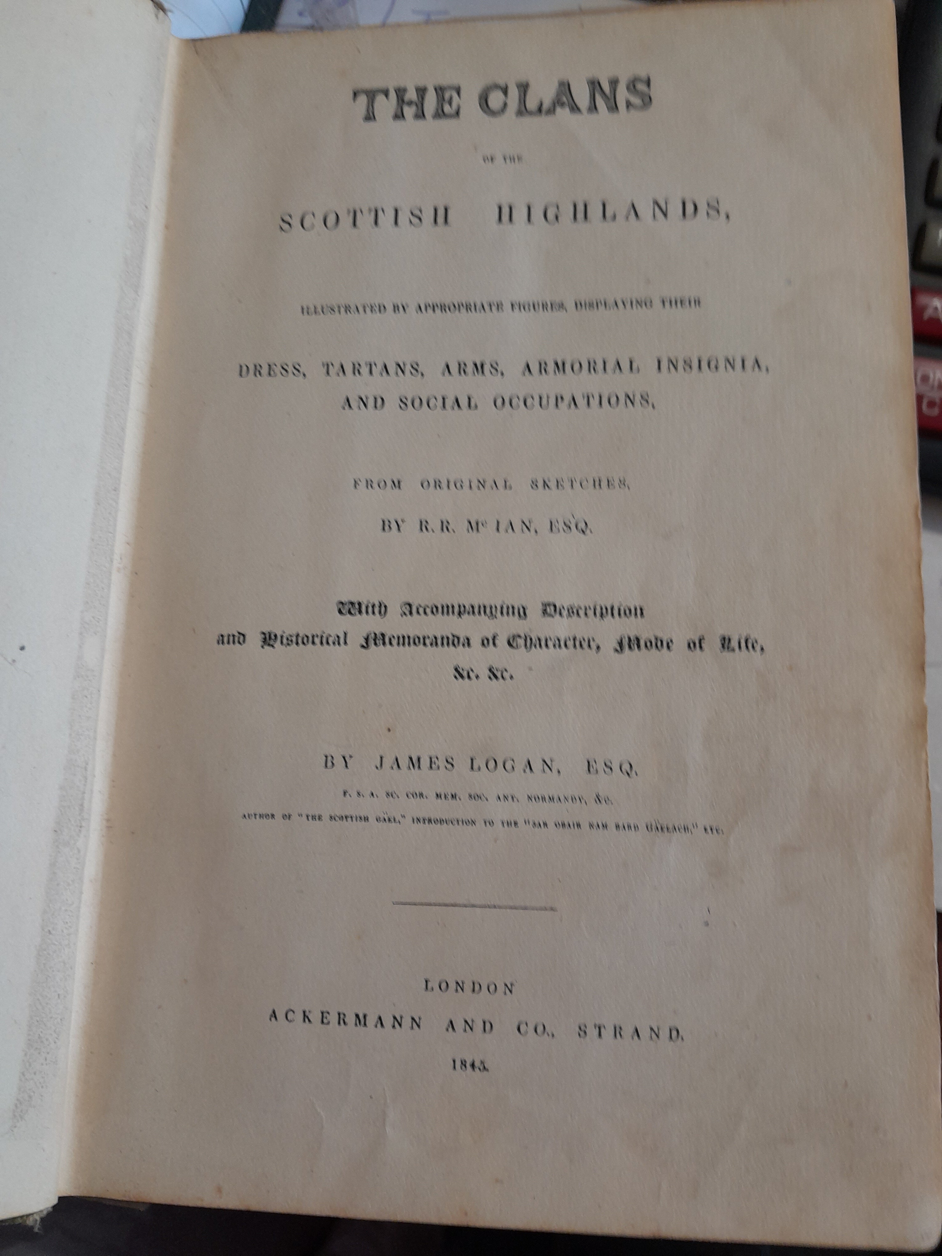 McIans Clans of Scotland 1899