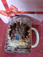 Secret Library 3d books coffee mugs