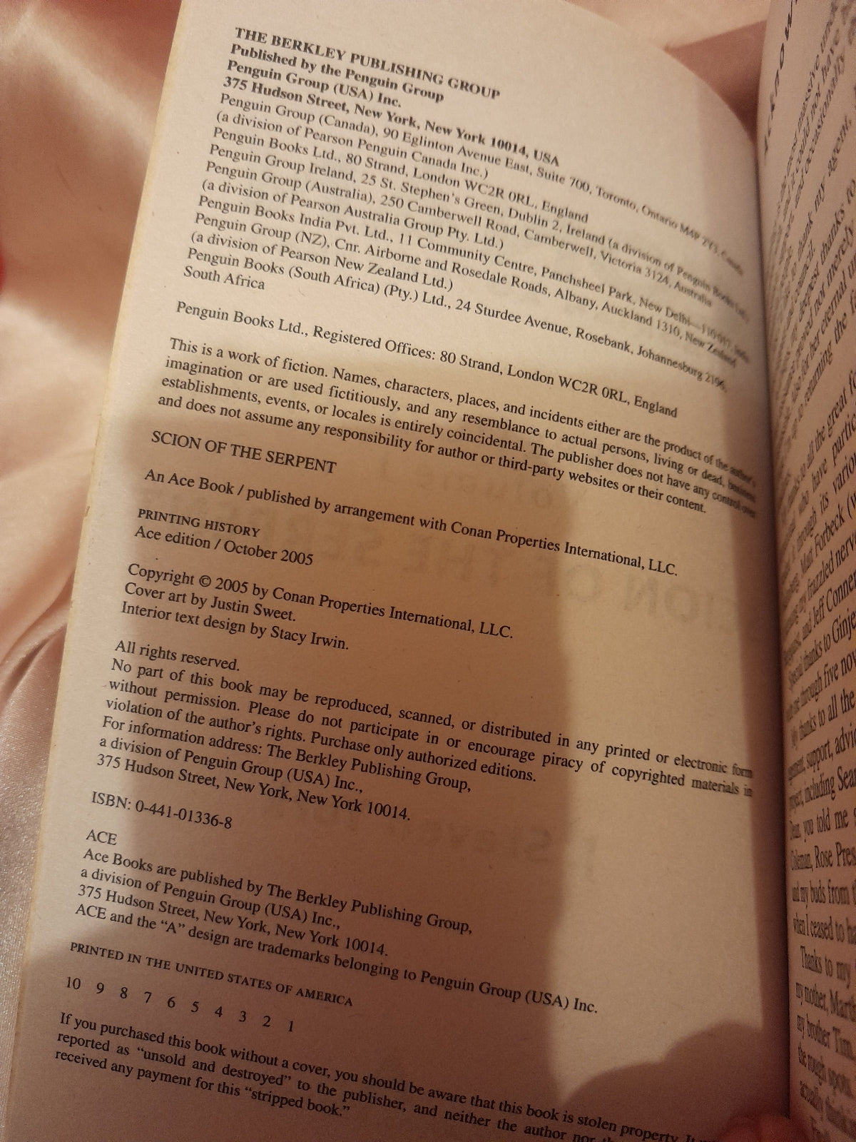 Conan ANOK Heretic of Stygia USA first edition