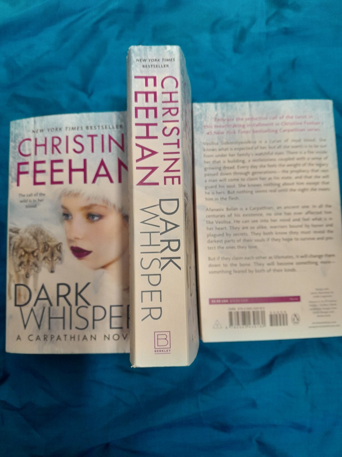 Dark Whisper Paperback edition Christine Feehan