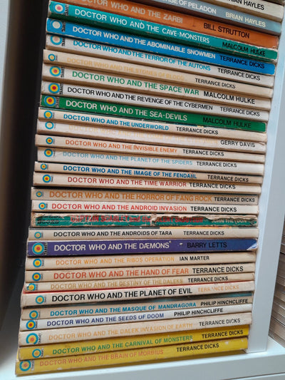 Doctor Who Vintage Target paperbacks