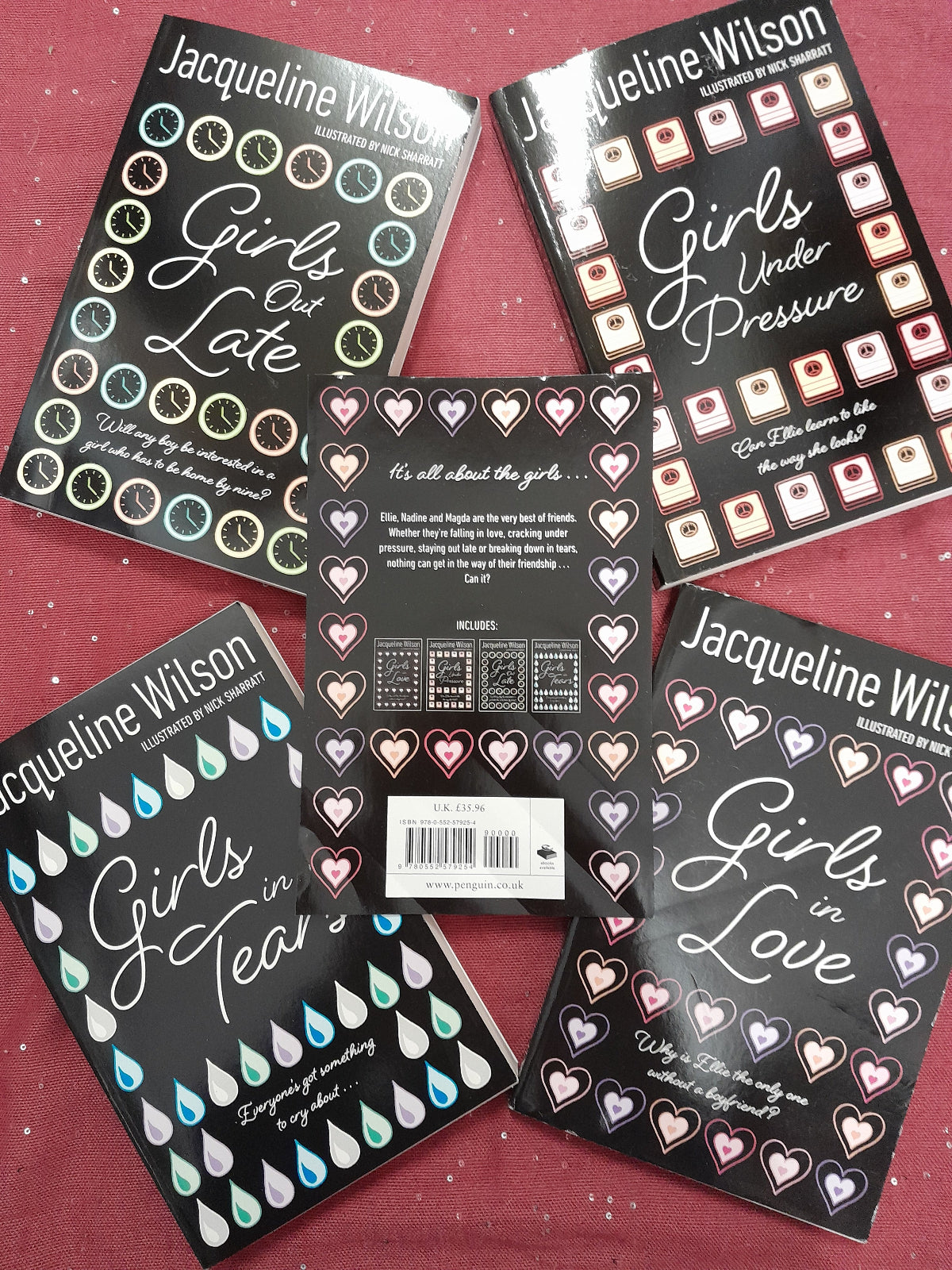 girls series YA jacqueline wilson