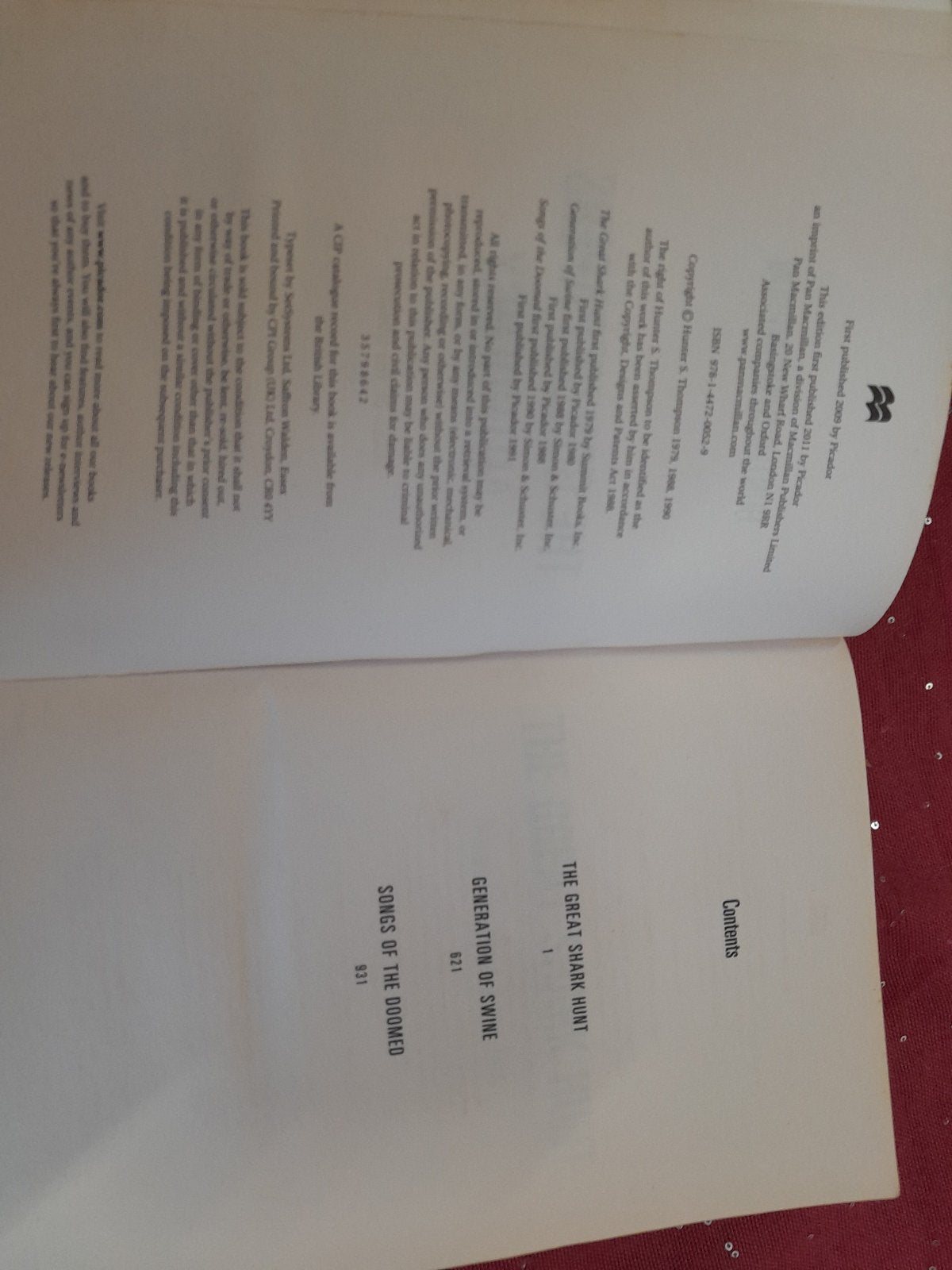 The Gonzo Papers Hunter S Thompson