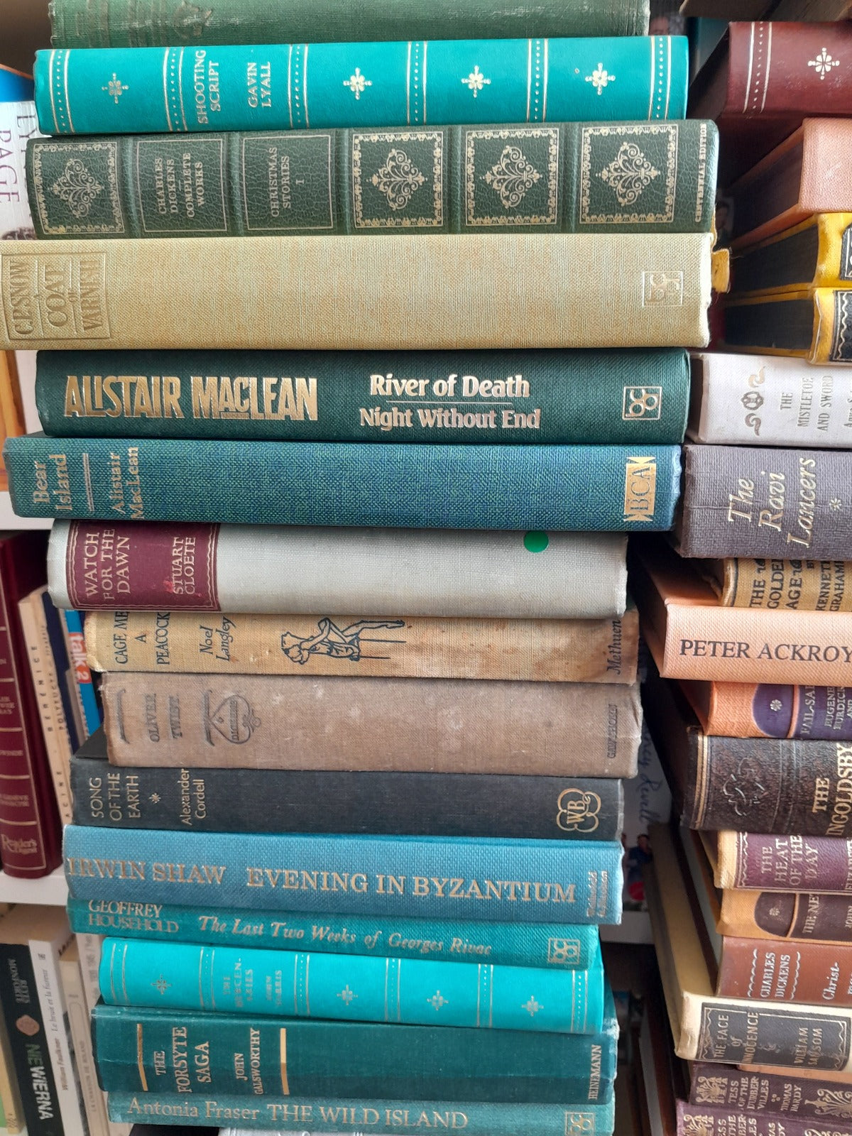 Green Vintage Hardbacks