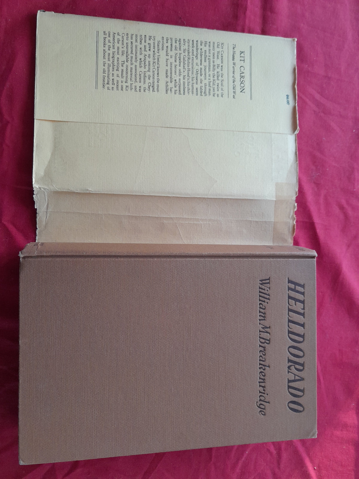 Helldorado Story of Tombstone First Edition Hardback