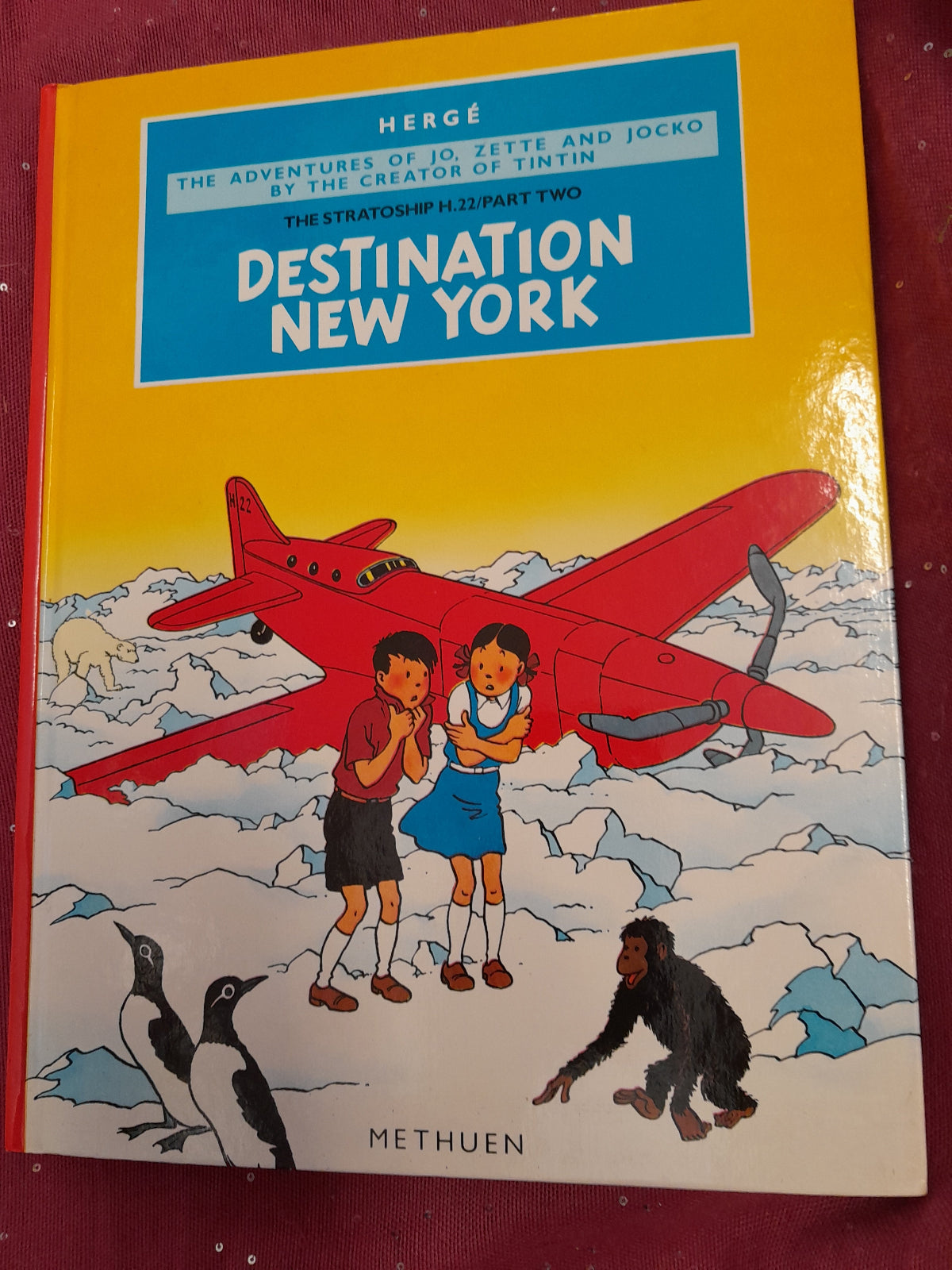 Herge -Destination-new-york