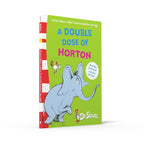 Book titled 'A Double Dose of Horton' by Dr. Seuss with a green cover and elephant illustration.