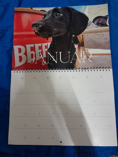 Dog calendar