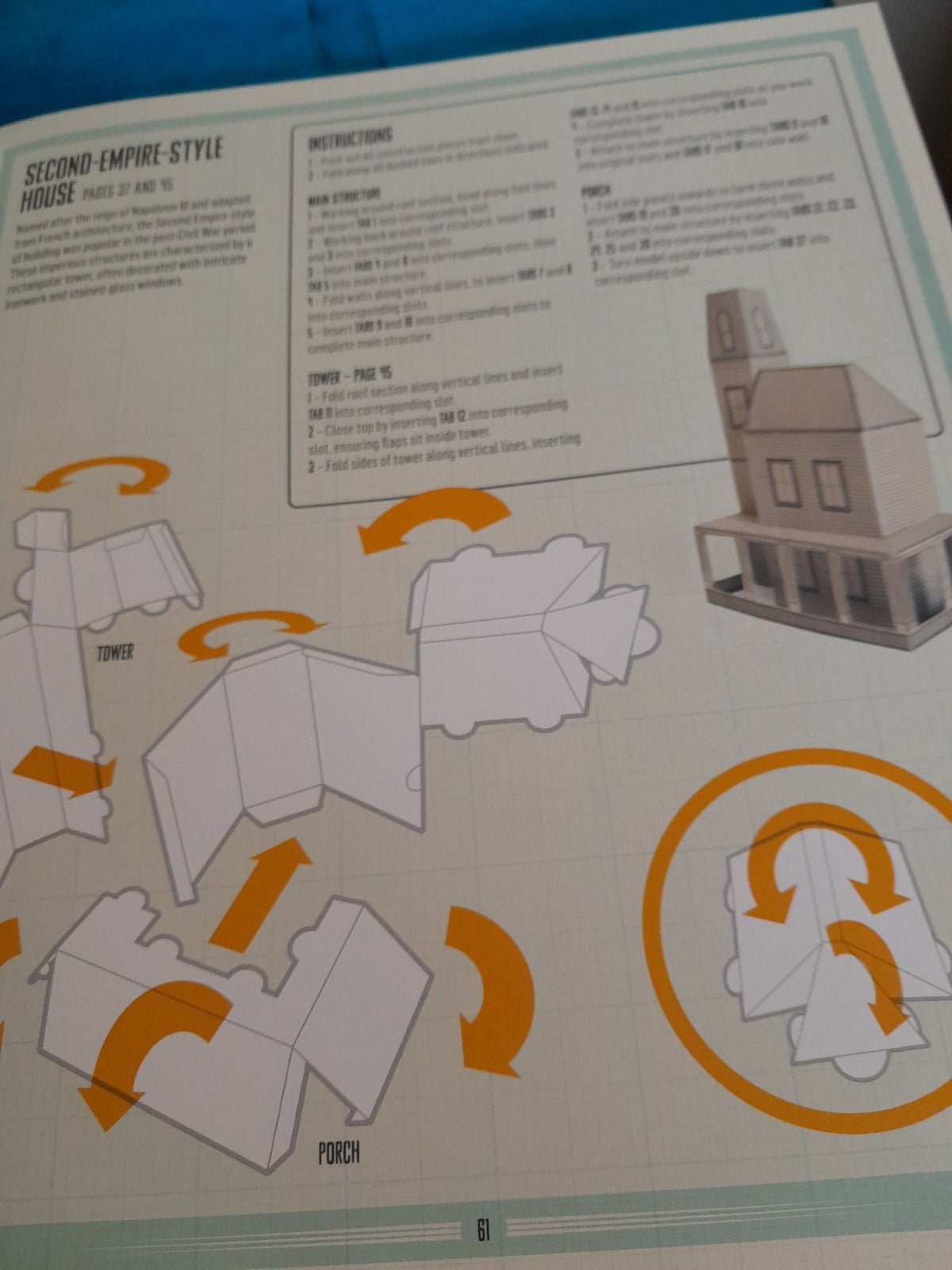 paper town craft kit 