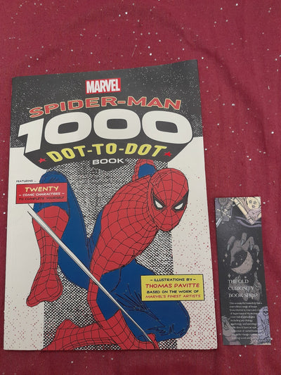 Marvel Spiderman 1000 dot-to-dot book 