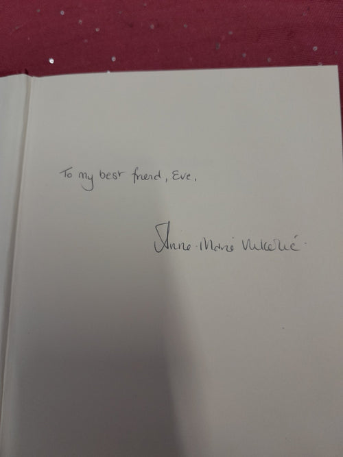 signed by anne marie vukelic