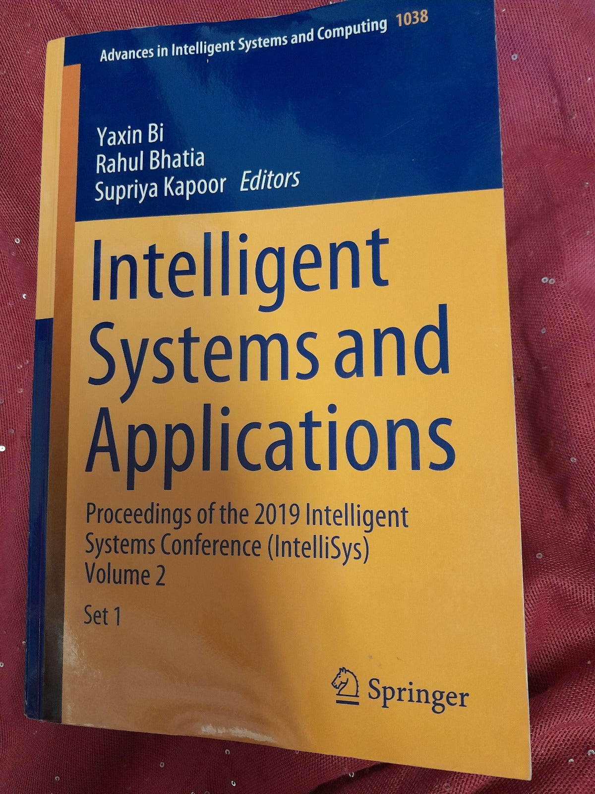 Intelligent systems and applications set 1