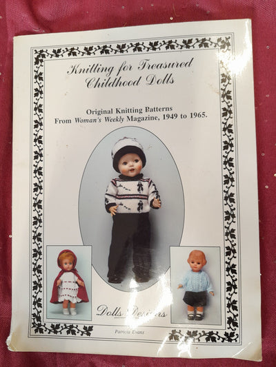 Dolls knitting pattern book womans weekly