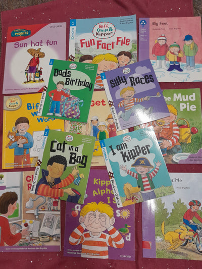 Biff and Chip level one oxford reading tree books bundle