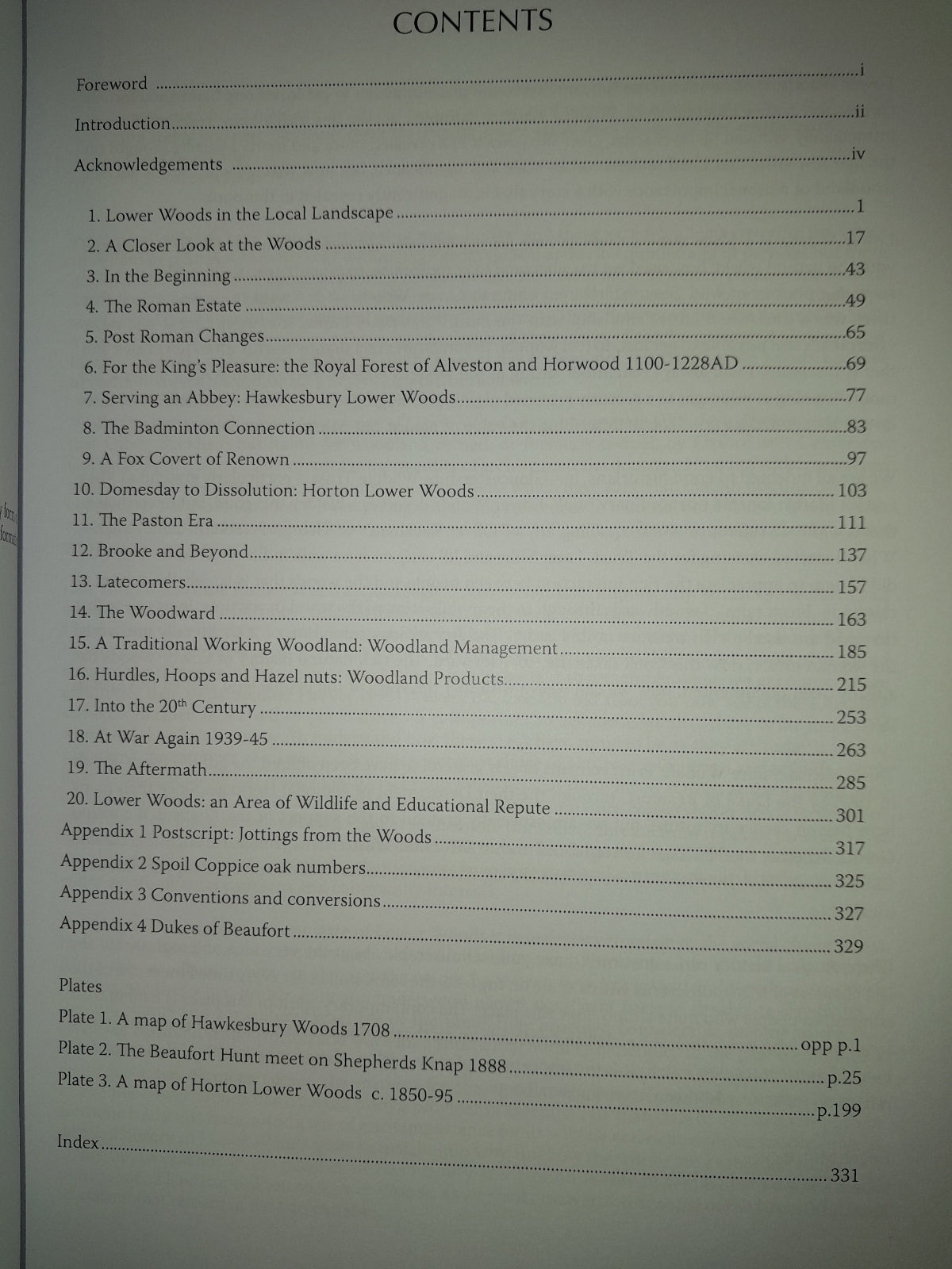 Book titled 'A History of Lower Woods Nature Reserve Part II' 