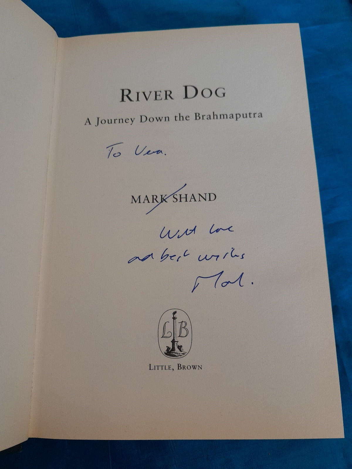 Mark Shand Signed River Dog