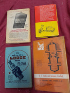 vintage motor cycle maintenance books