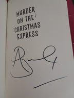 Murder on the Christmas Express author signed 