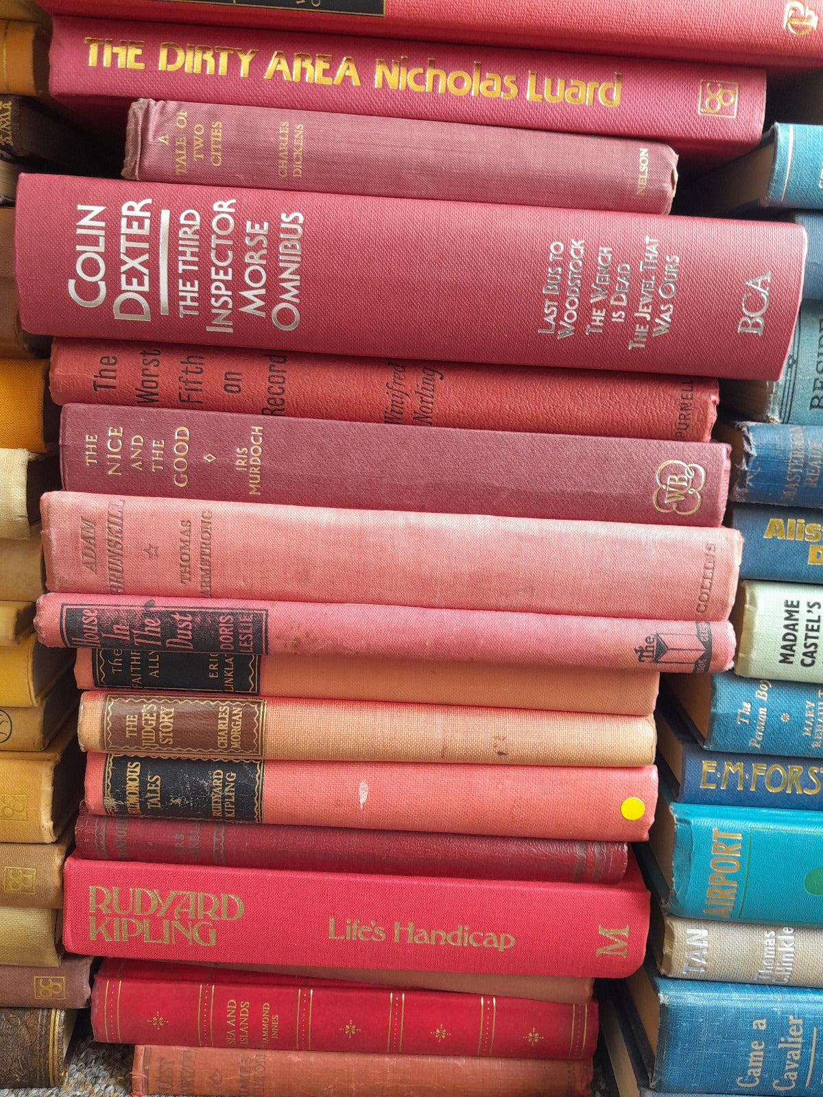 REd Vintage Hardbacks