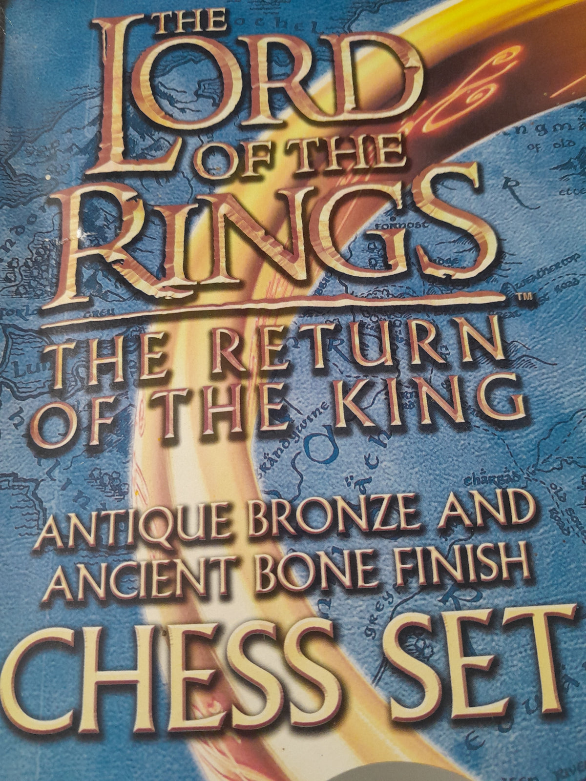 Lord of the Rings Chess Set, Return of the King - Tolkein, Boxed and Complete