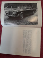 Handbook Rolls Royce Silver Shadow and Bentley T Series 1973 