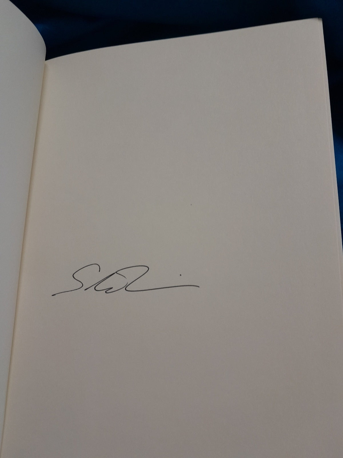 Salman Rushdie Signed first edition