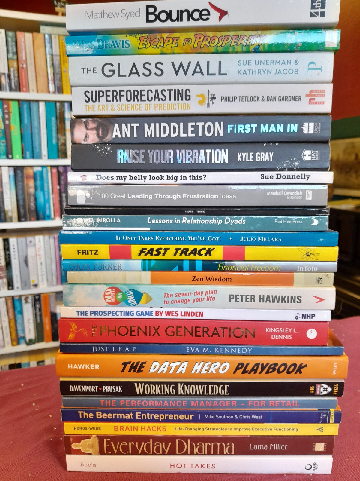 Bundle of 25 self improvement books ,business , leadership,spirituality , finance and self development