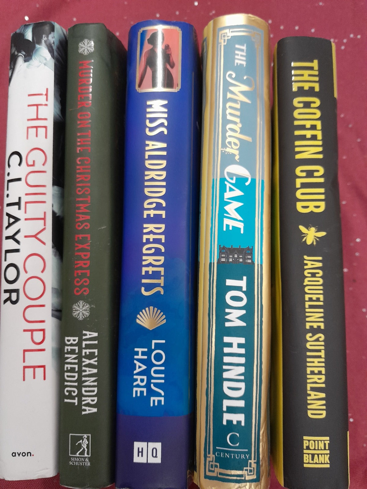 author signed murder mysteries