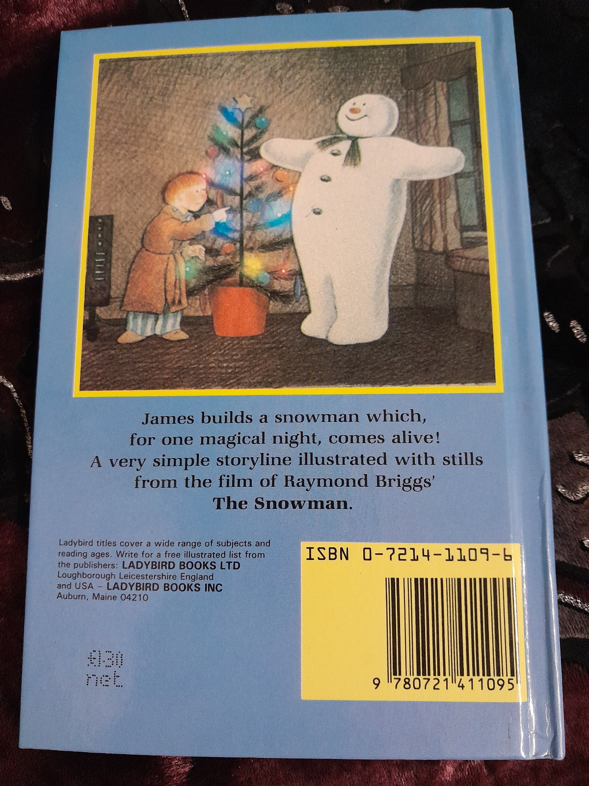 The Snowman First edition Ladybird 1988