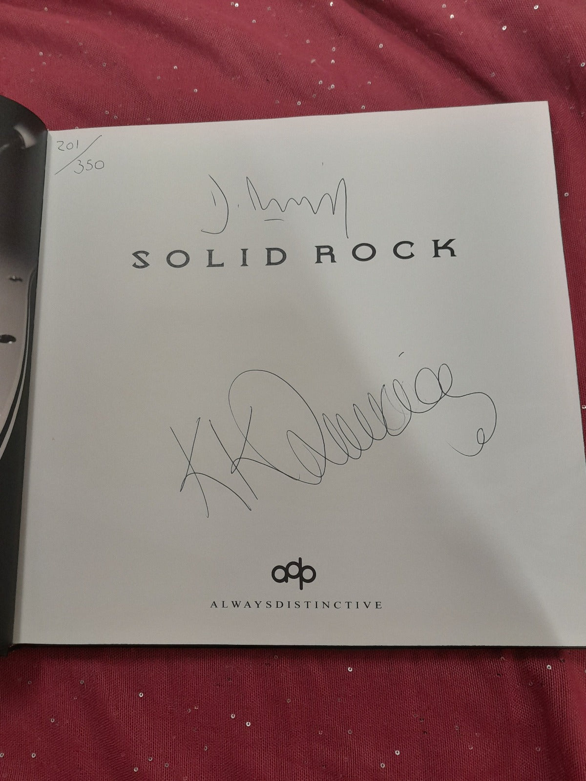 Solid Rock SIGNED
