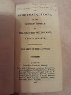 Spiritual Quixote Geoffry Wildgoose 1816 Miniature 5x3 qtr leather