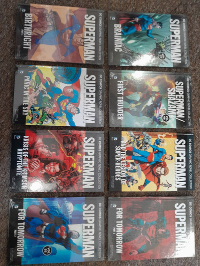 Superman DC Graphin Novels Eaglemoss