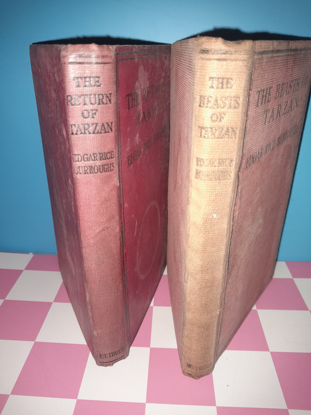 vintage tarzan hardbacks