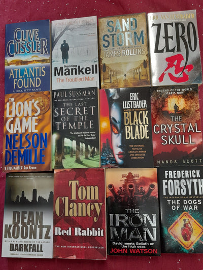 Thrillers book pack 