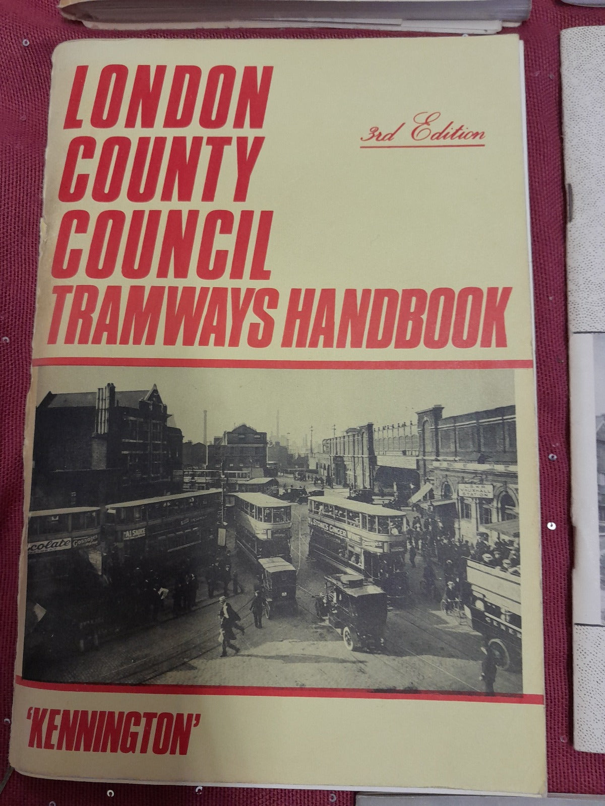 London County Council Tramways Handbook