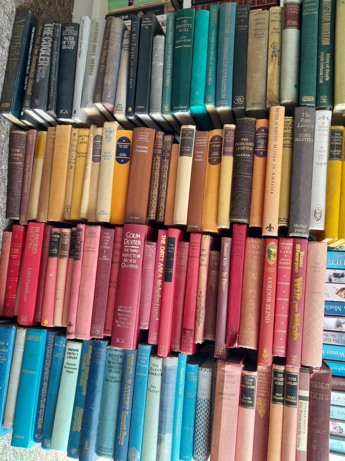 Vintage Hardbacks 12 inches in any colour