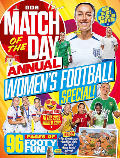 Womens Football MAtch f the day annual 