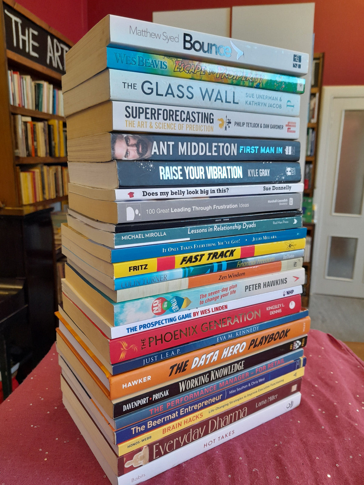 Bundle of 25 self improvement books business spirituality finance and self development