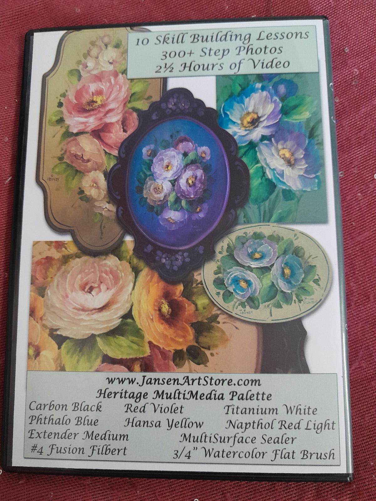 floral studies art instruction dvd