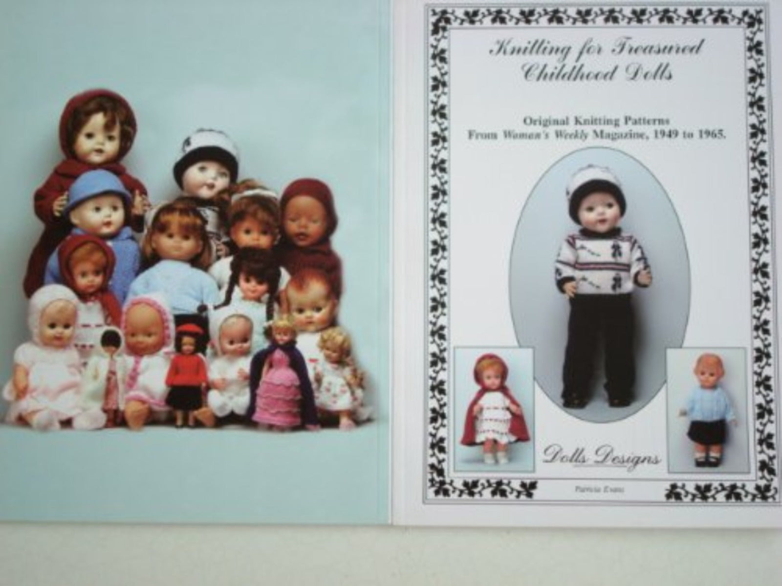 Knitting for childhood dolls