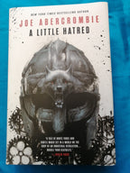 A Little Hatred Hardback Joe Abercrombie