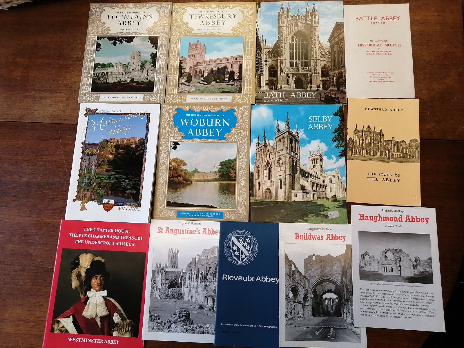 Abbey Guide Books Leaflets