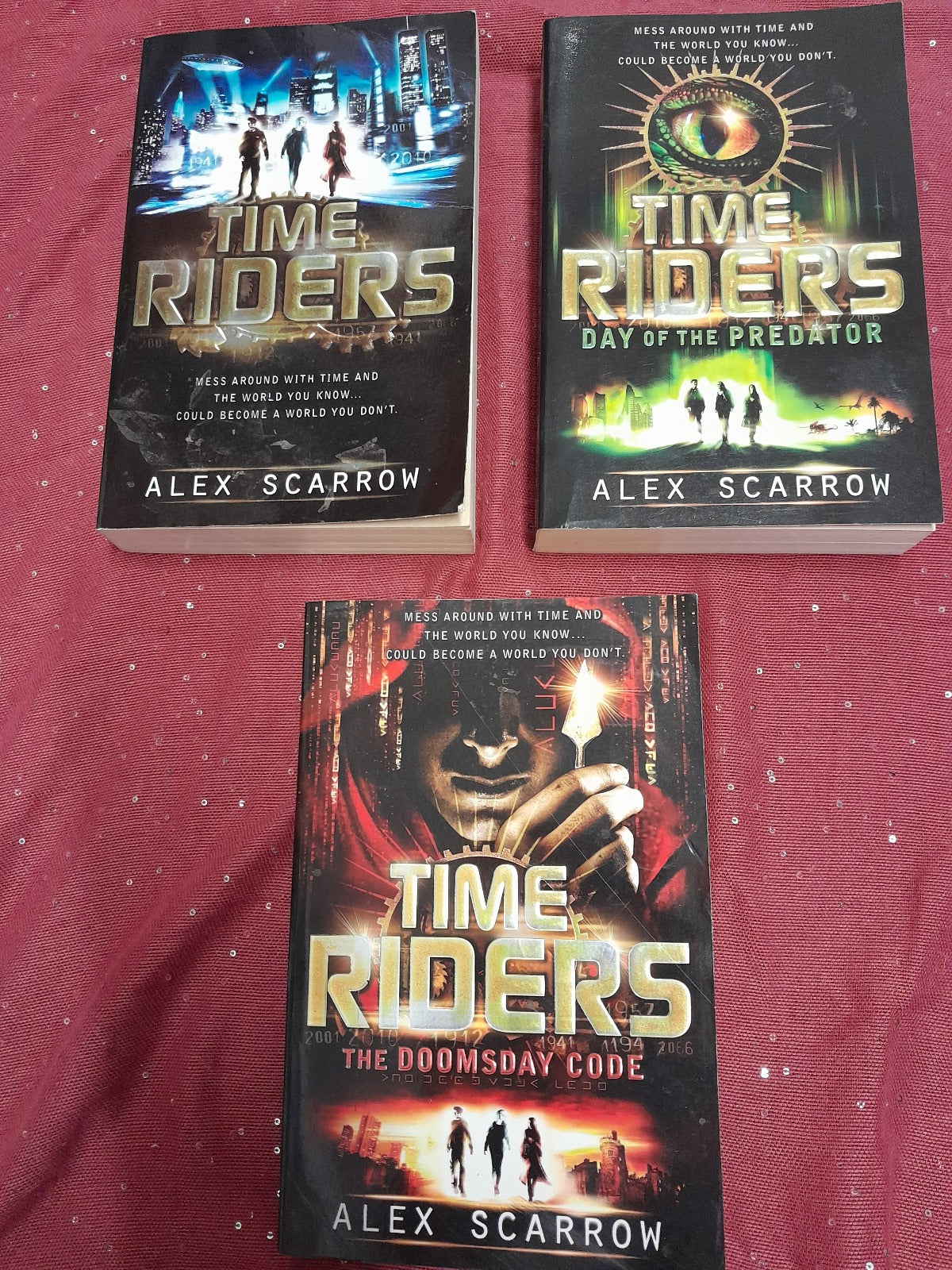 Time Riders SIGNED by Alex Scarrow